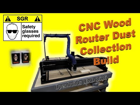 CNC Router Dust Collection System Build