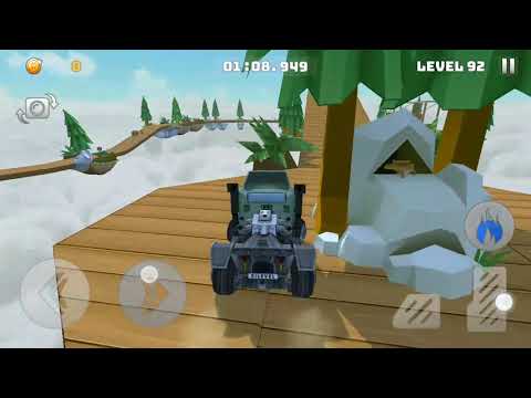 MOUNTAIN CLIMB STUNT LEVEL 92 II TRICK II