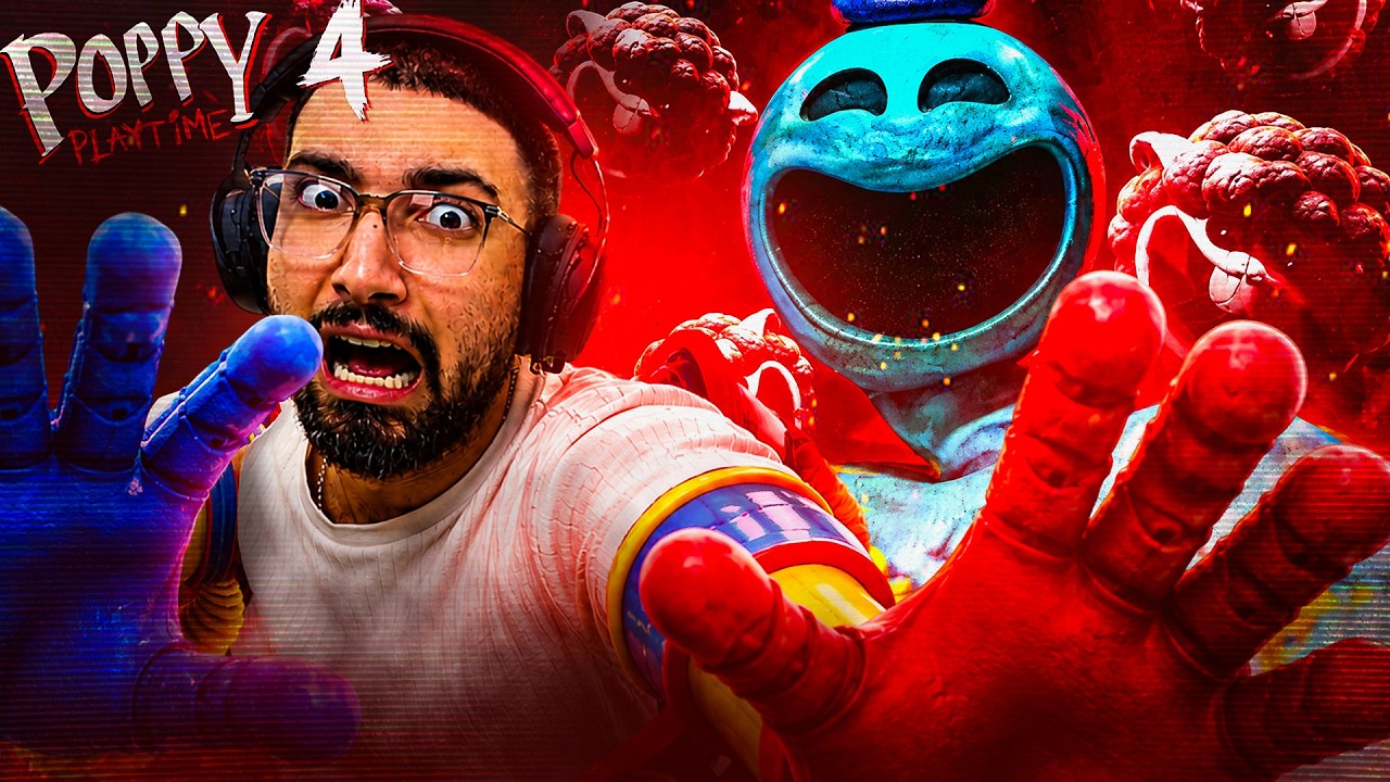 پاپی پلی تایم 4 سوپرایزم کرد ! | poppy playtime 4 full game
