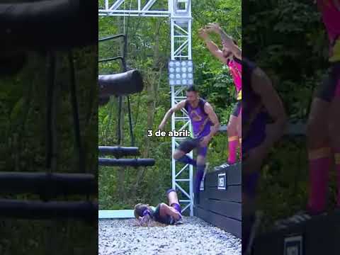 Mapi estrena el Box Blanco con una aparatosa caída- Desafío XX