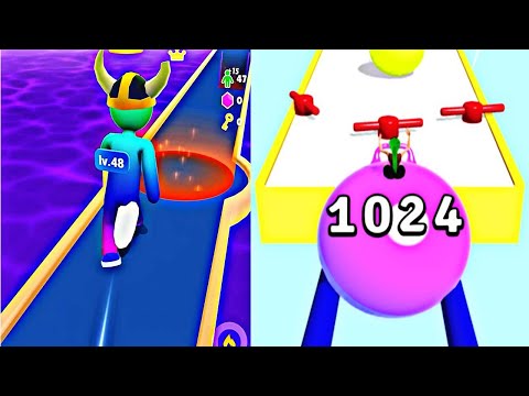 New satisfying and relaxing mobile games: Yoga Ball Run | Giant Rush - Bhavya Gaming Live  465657889