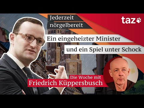 Ein gehetzter Minister und ein Spiel unter Schock - Die Woche mit Friedrich Küppersbusch.