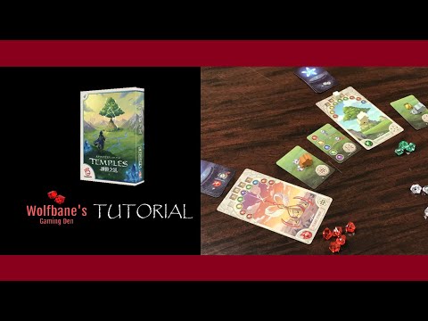 Mystery Of The Temples [Board Game] - Tutorial / How To Play
