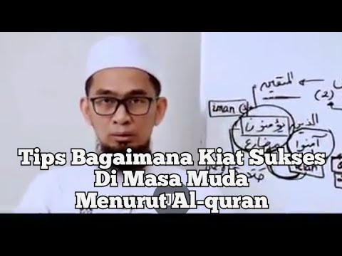 KAJIAN USTADZ ADI HIDAYAT LC.MA  -"TIPS KIAT SUKSES DI MASA MUDA MENURUT AL QURAN"-