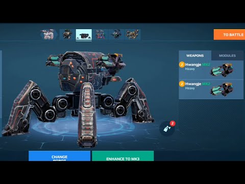HOW GOOD IS THE RAIJIN WITH HWANGJE WITH NO DRONES? OLDER ROBOT GAMEPLAY (War Robots)