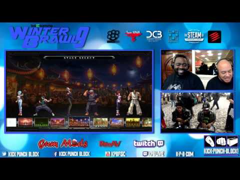Winter Brawl 9 KOF13 Tournament Top 8 to Top 4