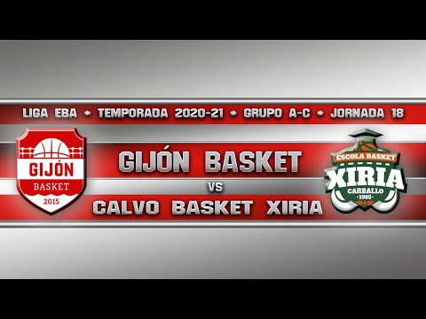 Partido Jornada 18 Liga EBA Gijon Basket 2015 - Calvo Basket Xiria