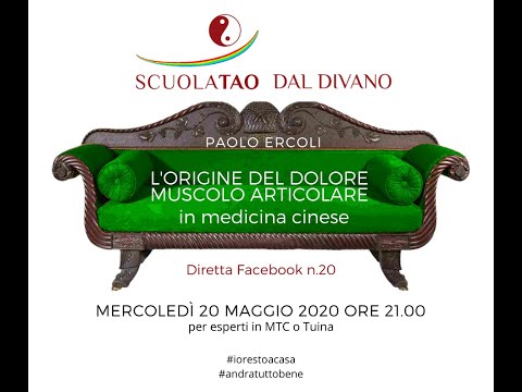 "Origine del dolore muscolo-articolare in medicina cinese" Paolo Ercoli - ScuolaTao dal divano 20