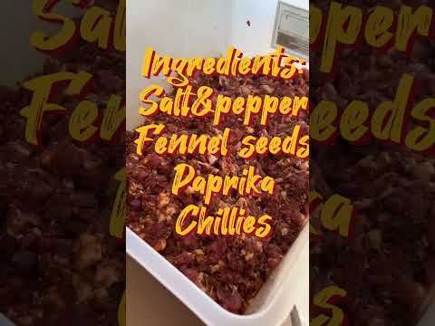 Italian salami making made in Australia 😂😂 #salami #buono #bravo #italiansinperth