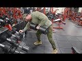 BACK AND ARMS | 200LB ROWS