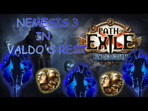 [PoE 3.15] Nemesis 3 in Valdo's Rest Test - Is it still fine after harbinger nerfes?