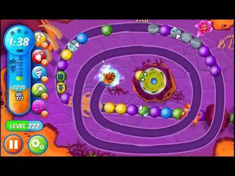 Marble Woka Woka Level 222 - NO BOOSTERS 🐢 | SKILLGAMING ✔️