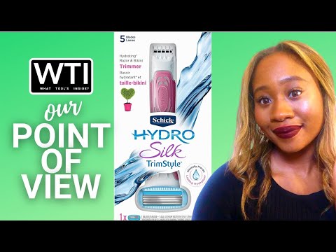 Schick Hydro Silk TrimStyle Razor - WTI product video review