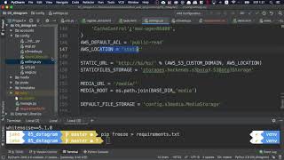 [오지랖 파이썬 웹 프로그래밍] 5장 Dstagram 23 - Heroku 배포를 위한 추가 모듈 설치 및 설정!
