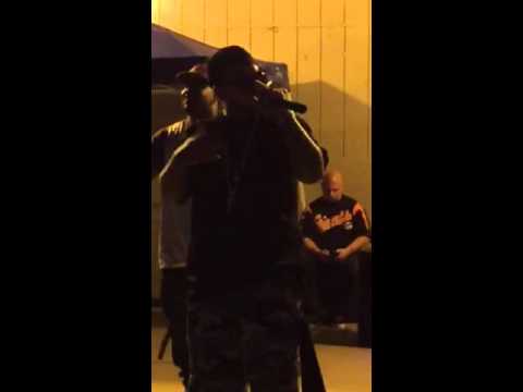 Thakutthroat kodeine  performing live at The Central Valley Low riders club.