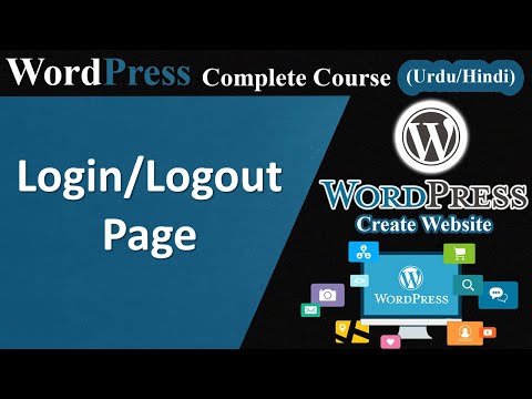 Add Login Logout and Registration Option in Website | How to make website logout and login page