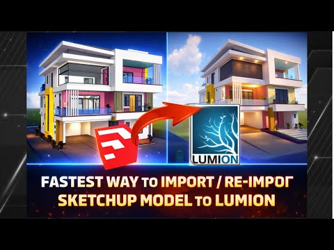 “How to Import SketchUp Models to Lumion Fast | Secret Tips Revealed!