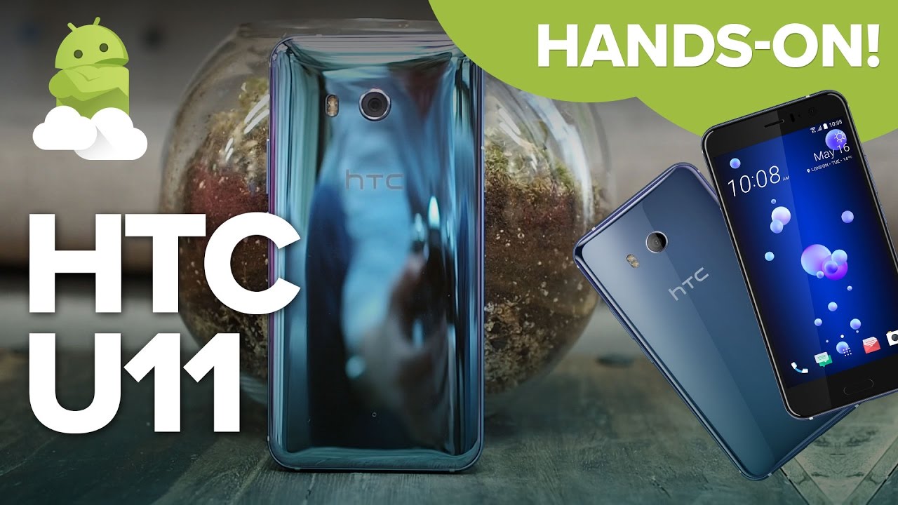 HTC U11 preview: The phone you can SQUEEZE!