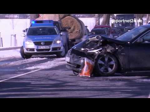 Schwerer Unfall auf B 5 bei Mühlenberge - Havelland