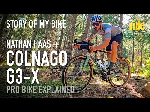 Story of my bike: Nathan Haas and his Colnago G3-X gravel (special Haas edition) + Campagnolo Ekar