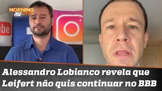 Leifert fica pistola com jornalista por revelação sobre motivo de saída da Globo