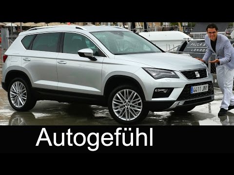 Seat Ateca FULL REVIEW test driven all-new SUV neu VW Tiguan sister Video
