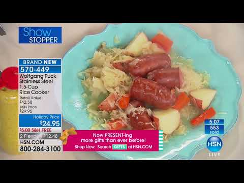 HSN | Chef Wolfgang Puck Holiday Gifts 12.09.2017 - 11 PM