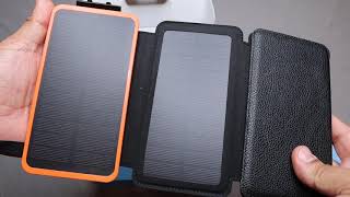 ADDTOP Solar Charger 25000mAh Portable Solar Power Bank - Solar powered battery pack