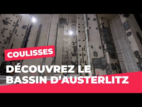 Le bassin d'Austerlitz, cathédrale souterraine pour - Ville de Paris