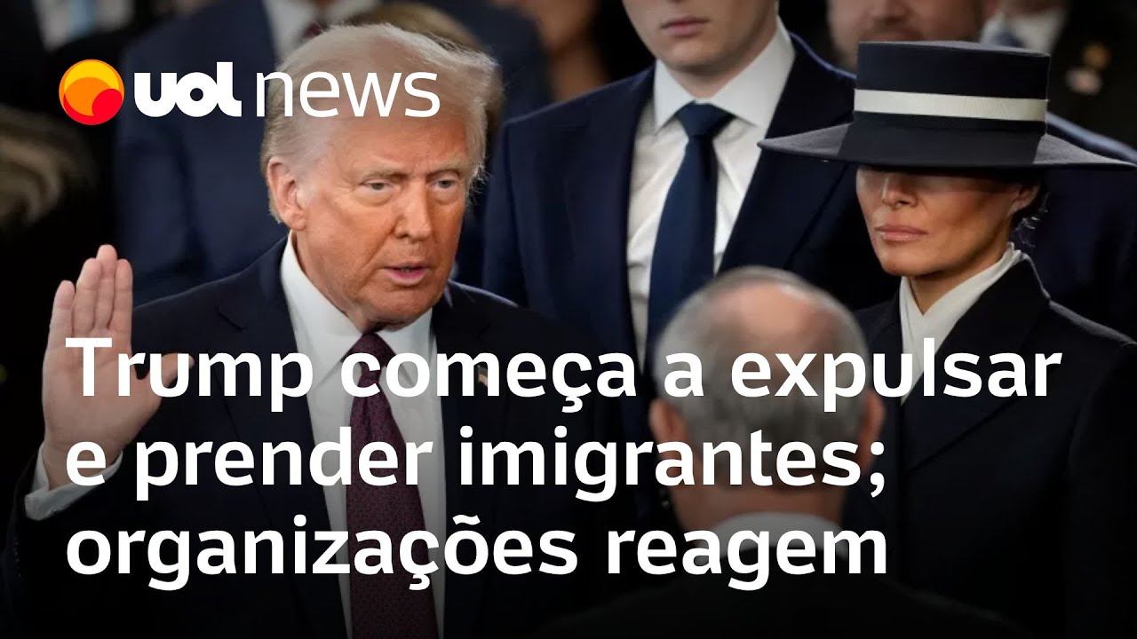 Trump começa a expulsar e prender imigrantes; organizações jurídicas reagem