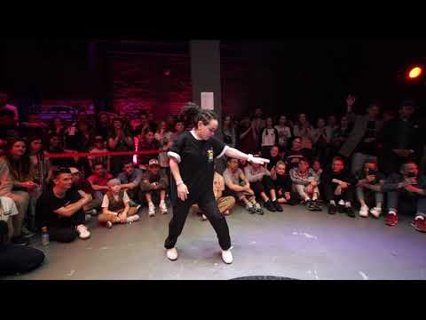 Minififty vs Baturo popping pro 1/16 Back to the future battle 2019