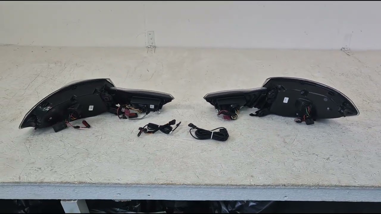 BMW serija 4 F32/F33/F36 2012–2020 Zadnje luči GTS Style Smoke Video 1