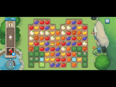 [Gameplay] We Bare Bears Match3 - Level 140 (No Boosters)