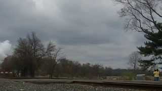 preview picture of video 'Nickel Plate 765 Steam in Goshen, Indiana'