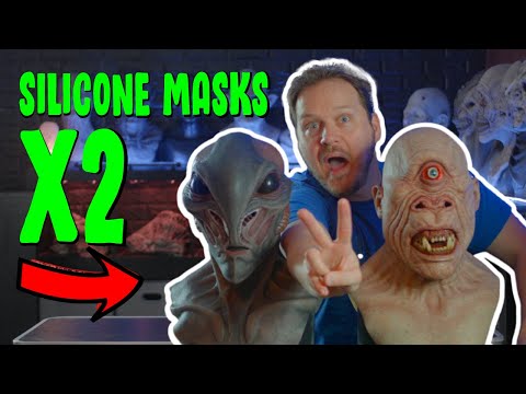 Unboxing TWO Silicone Masks! - Cyclops and Visitor from Immortal Masks [Review & Movement]