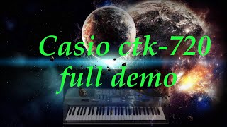Video thumbnail for casio ctk-720 keyboard demo review (link to buy 75.00) by Synthesizer Attic Chris Maeder