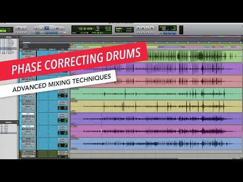 Advanced Mixing Techniques: Phase Correcting Drums | Music Production | Berklee Online