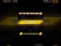 Only In One Spin Trick 8th Anniversary Event Trick Ff Shorts Tricks Event Freefire
