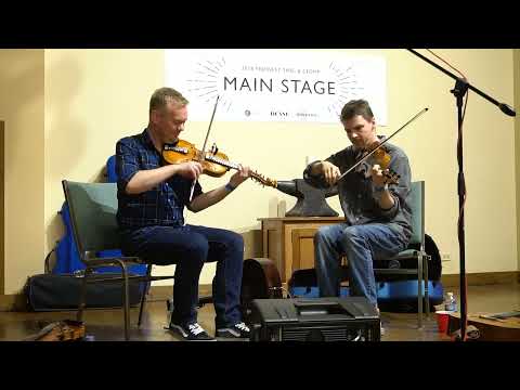 Patrik Ahlberg and Vidar Skrede at Midwest Sing & Stomp 2018