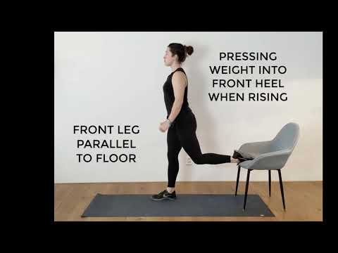 Chair Bulgarian Split Squat