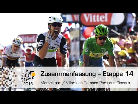 Zusammenfassung - Etappe 14 (Montélimar / Villars-les-Dombes Parc des Oiseaux) - Tour de France 2016
