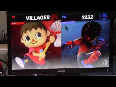 Mikazuchi (Villager) vs. FireThePyro (Mii Brawler) - Losers Top 8 - CSL @ UW