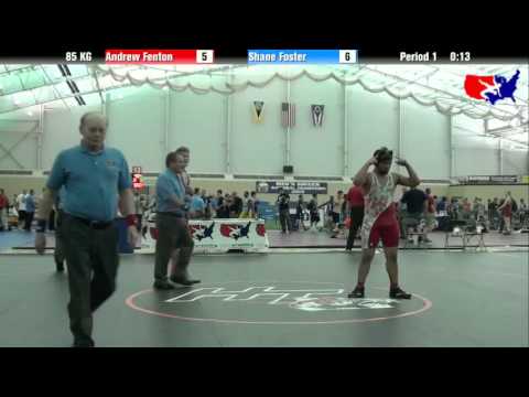 Andrew Fenton vs. Shane Foster at 2013 FILA Cadet Nationals - FS