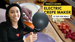 Moss & Stone Electric Crepe Maker REVIEWED