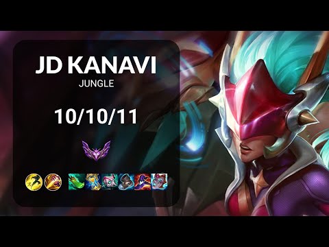 JD Kanavi Shyvana vs Karthus JUNGLE - KR  Patch 14.15