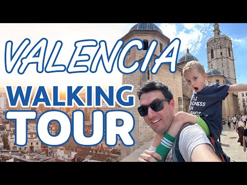 Walking Tour of Valencia, Spain 🏰🇪🇸 | Ballinger Family Vlogmas Day 20