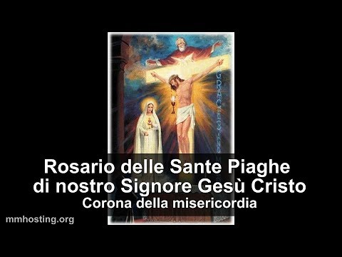 Rosario delle Sante Piaghe di nostro Signore Gesù Cristo - Corona della misericordia