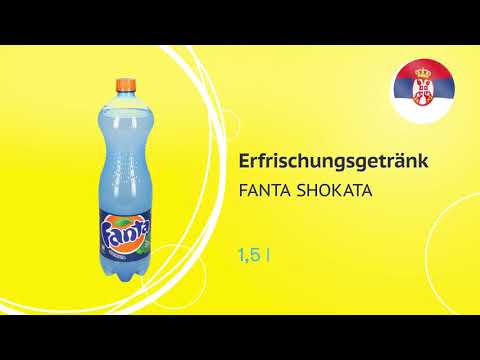Erfrischungsgetränk Fanta Shokata