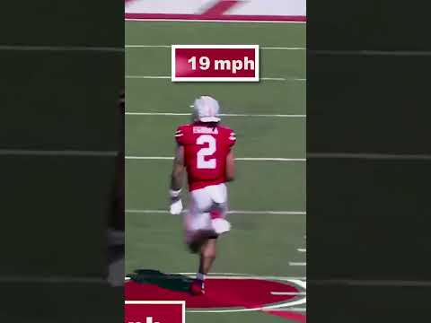 OSU Speed is DIFFERENT! 🔥 #collegefootball #cfb #ohiostate