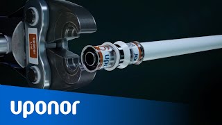 Uponor S-Press PLUS монтаж на фитинги